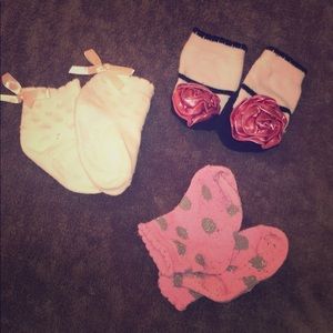 Fancy baby sock bundle